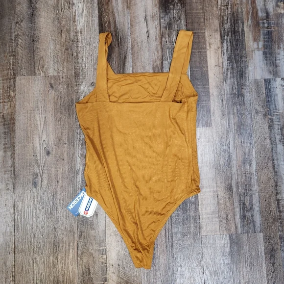 DACESLON Women's Square Neck BodySuit - Picture 4 of 7